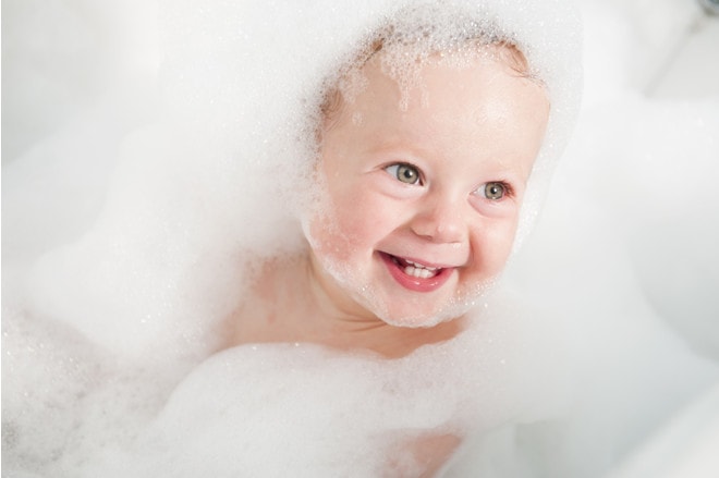 sữa tắm an toàn cho bé elemis